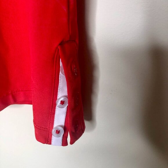 Oakley Polo Shirt, Red, Size L - Picture 4 of 8